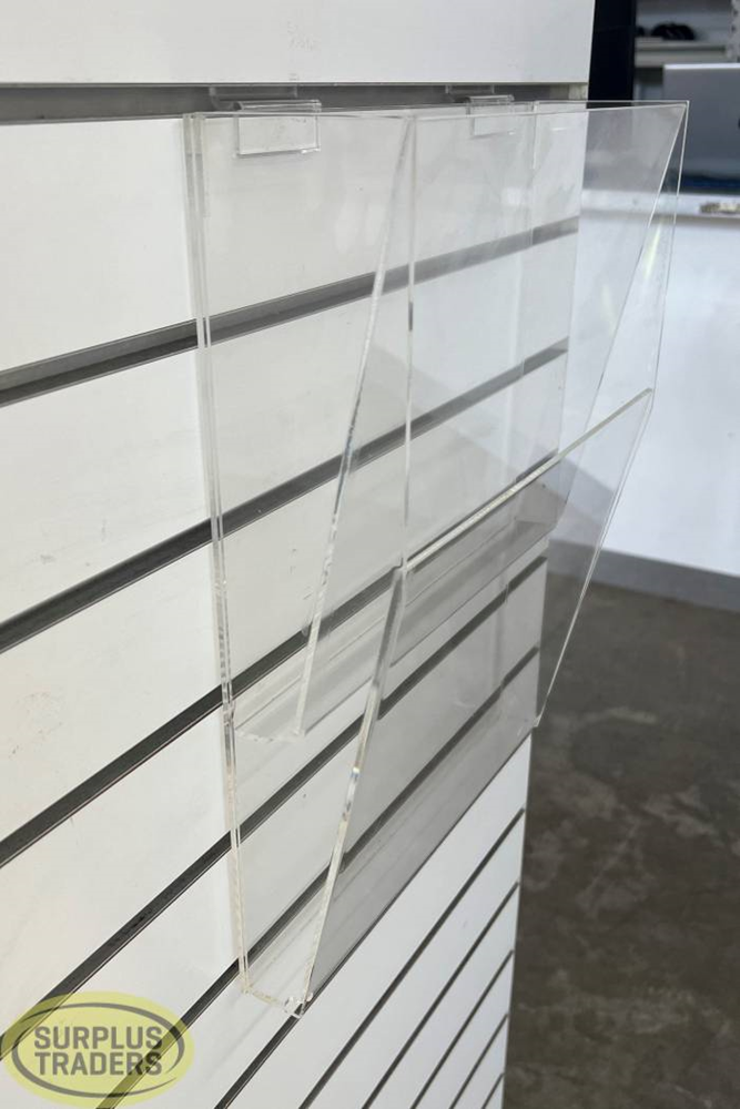 Slatwall A4 Brochure Holder